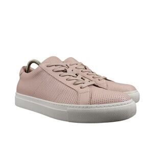 Greats Shoes Womens 10 Sneakers The Royale Leather Lifestyle Classic Pink Perf